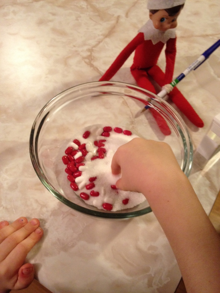 Planting magic seeds to grown candy canes